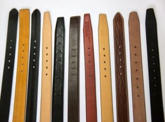 Leather Belt Strap Colours